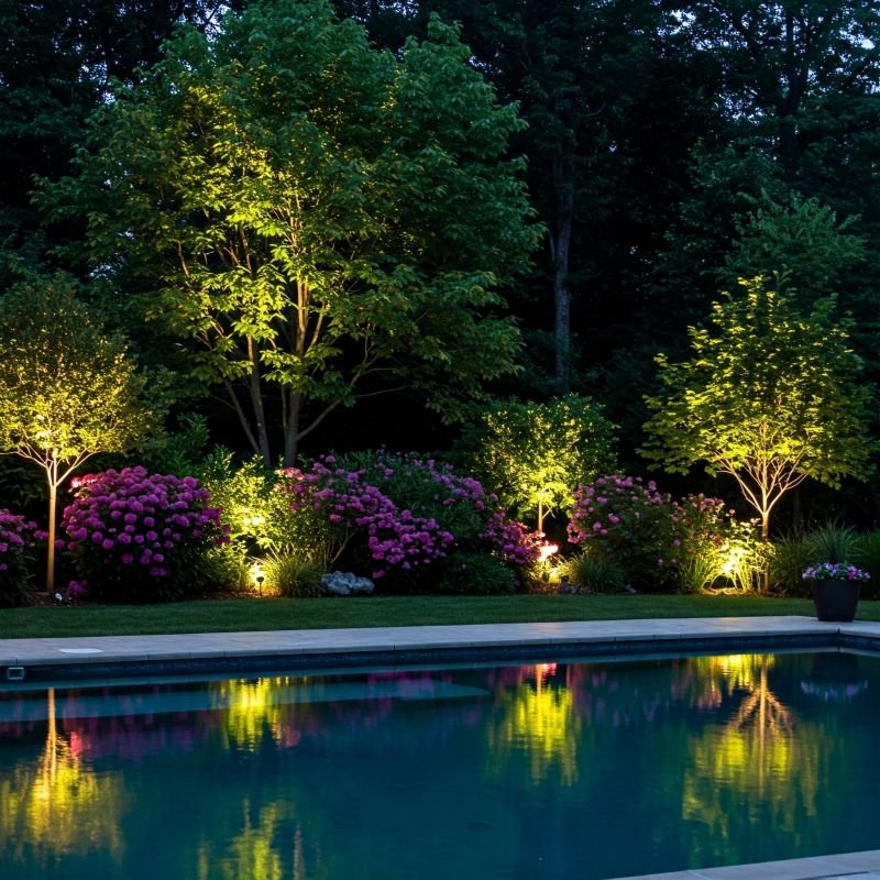 Pool Lighting Installation