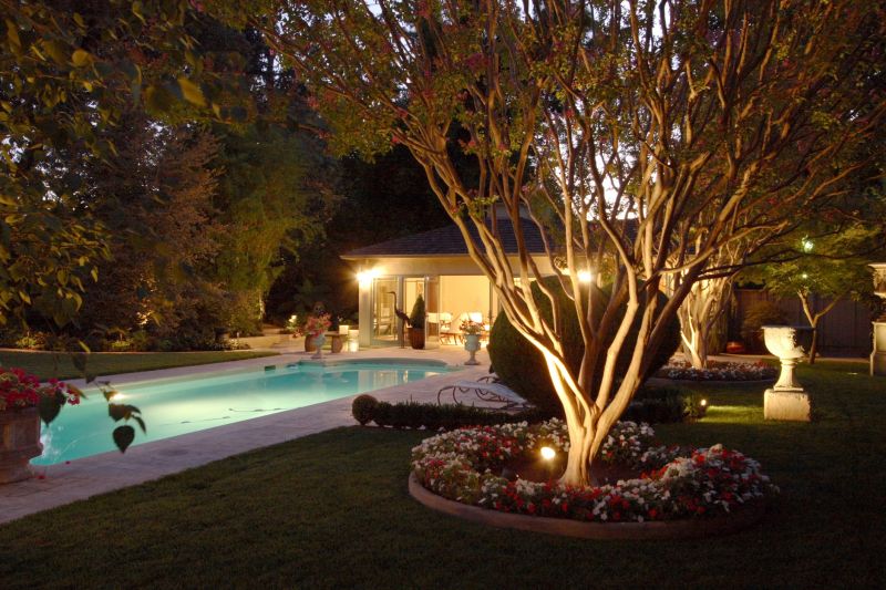 Illuminated Pool Deck